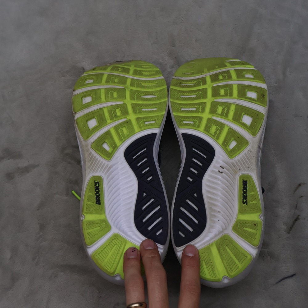 Brooks Mens 10.5D Running Shoes Blue Ghost 17 Lightweight Mesh Cushioned READ - Picture 15 of 16